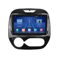 Штатна магнітола Lesko для Renault Captur I 2012-2017 екран 9" 6/128Gb 4G Wi-Fi GPS Top