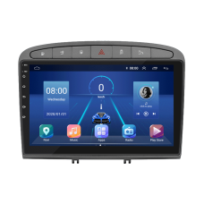 Штатна магнітола Lesko для Peugeot RCZ I Рестайлінг 2012-2015 екран 9" 6/128Gb 4G Wi-Fi GPS Top