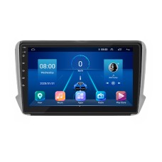 Штатна магнітола Lesko для Peugeot 2008 I 2013-2016 екран 10" 6/128Gb 4G Wi-Fi GPS Top