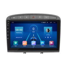 Штатна магнітола Lesko для Peugeot 308 I Рестайлінг 2011-2015 екран 9" 6/128Gb 4G Wi-Fi GPS Top