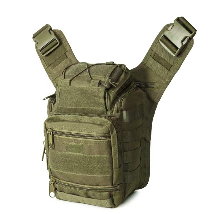 Сумка тактическая через плечо AOKALI Outdoor A25 Green