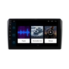 Штатная магнитола Lesko для Audi A3 II (8P) Рестайлинг 2 2008-2013 экран 9" 1/16Gb Wi-Fi GPS Base