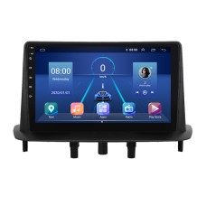 Штатна магнітола Lesko для Renault Megane III Рестайлінг 2012-2014 екран 9" 4/32Gb 4G Wi-Fi GPS Top