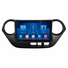 Штатна магнітола Lesko для Hyundai i10 II 2013-2016 екран 9" 4/32Gb 4G Wi-Fi GPS Top