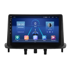 Штатна магнітола Lesko для Renault Megane III Рестайлінг 2 2014-2016 екран 9" 2/32Gb Wi-Fi GPS Base