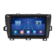 Штатная магнитола Lesko для Toyota Prius III Рестайлинг (XW30) 2011-2015 экран 9" 2/32Gb 4G Wi-Fi GPS Top