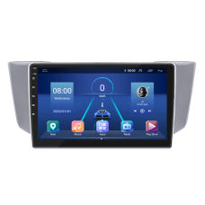 Штатная магнитола Lesko для Toyota Harrier II (XU30) 2003-2013 экран 9" 4/32Gb 4G Wi-Fi GPS Top