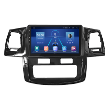Штатная магнитола Lesko для Toyota Fortuner I 2005-2015 экран 9" 2/32Gb 4G Wi-Fi GPS Top