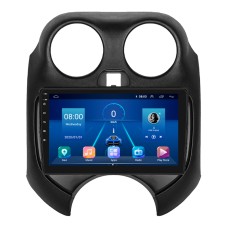 Штатная магнитола Lesko для Nissan Micra IV (K13) 2010-2013 экран 9" 2/32Gb 4G Wi-Fi GPS Top