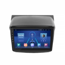 Штатная магнитола Lesko для Mitsubishi Pajero Sport II 2008-2013 экран 9" 4/32Gb 4G Wi-Fi GPS Top