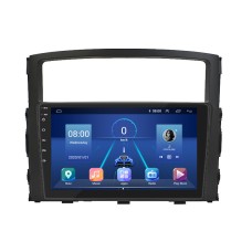 Штатная магнитола Lesko для Mitsubishi Pajero IV Рестайлинг 2 2014-н.в. экран 9" 4/32Gb 4G Wi-Fi GPS Top