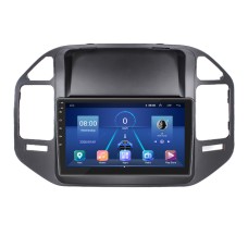 Штатная магнитола Lesko для Mitsubishi Pajero III 1999-2002 экран 9" 4/32Gb 4G Wi-Fi GPS Top