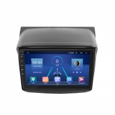 Штатная магнитола Lesko для Mitsubishi L200 IV 2006-2014 экран 9" 4/32Gb 4G Wi-Fi GPS Top