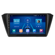Штатна магнітола Lesko для Skoda Fabia III 2014-2018 екран 9" 2/32Gb 4G Wi-Fi GPS Top