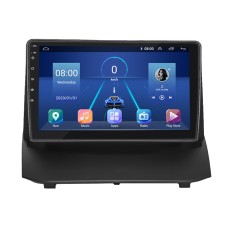 Штатна магнітола Lesko для Ford Fiesta Mk6 Рестайлінг 2012-2019 екран 9" 6/128Gb 4G Wi-Fi GPS Top