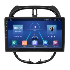 Штатна магнітола Lesko для Peugeot 206 1998-2012 екран 9" 6/128Gb 4G Wi-Fi GPS Top