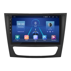 Штатная магнитола Lesko для Mercedes-Benz E-Класс III (W211, S211) Рестайлинг 2006-2009 экран 9" 6/128Gb 4G Wi-Fi GPS Top