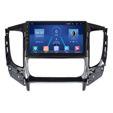 Штатная магнитола Lesko для Mitsubishi L200 V 2015-2019 экран 9" 4/32Gb 4G Wi-Fi GPS Top