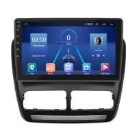 Штатна магнітола Lesko для Fiat Doblo II 2009-2015 екран 10" 4/32Gb 4G Wi-Fi GPS Top