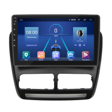 Штатна магнітола Lesko для Fiat Doblo II 2009-2015 екран 10" 6/128Gb 4G Wi-Fi GPS Top