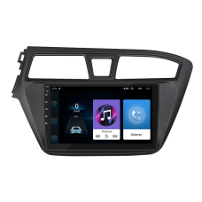 Штатна магнітола Lesko для Hyundai i20 II 2014-2018 екран 9" 1/16Gb Wi-Fi GPS Base
