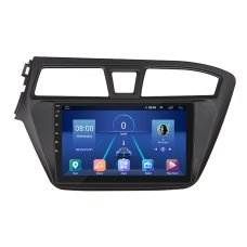 Штатна магнітола Lesko для Hyundai i20 II 2014-2018 екран 9" 6/128Gb 4G Wi-Fi GPS Top