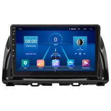 Штатная магнитола Lesko для Mazda CX-5 I 2011-2015 экран 9" 6/128Gb 4G Wi-Fi GPS Top