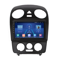 Штатная магнитола Lesko для Volkswagen Beetle I (A4) Рестайлинг 2005-2010 экран 9" 6/128Gb 4G Wi-Fi GPS Top