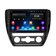 Штатная магнитола Lesko для Volkswagen Jetta VI Рестайлинг 2014-2018 экран 10" 2/32Gb Wi-Fi GPS Base