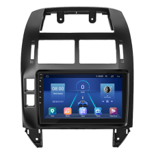 Штатная магнитола Lesko для Volkswagen Polo IV 2001-2005 экран 9" 2/32Gb 4G Wi-Fi GPS Top