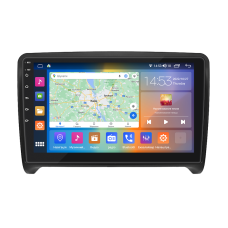 Штатная магнитола Lesko для Audi TTS II (8J) 2007-2010 экран 9" 4/64Gb CarPlay 4G Wi-Fi GPS Prime