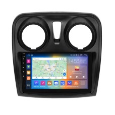 Штатна магнітола Lesko для Dacia Sandero II 2012-2016 екран 9" 2/32Gb CarPlay 4G Wi-Fi GPS Prime