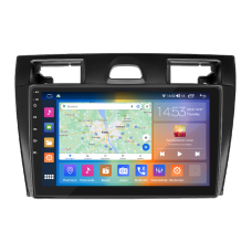 Штатна магнітола Lesko для Ford Fiesta Mk5 2002-2008 екран 9" 4/64Gb CarPlay 4G Wi-Fi GPS Prime