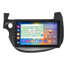 Штатна магнітола Lesko для Honda Jazz II 2008-2010 екран 10" 4/64Gb CarPlay 4G Wi-Fi GPS Prime
