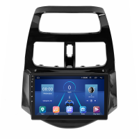 Штатная магнитола Lesko для Chevrolet Spark III 2009-2016 экран 9" 4/32Gb 4G Wi-Fi GPS Top