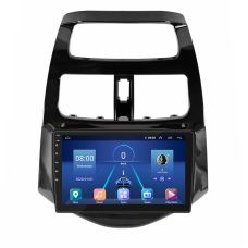 Штатная магнитола Lesko для Chevrolet Spark III 2009-2016 экран 9" 6/128Gb 4G Wi-Fi GPS Top