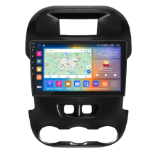 Штатна магнітола Lesko для Ford Ranger III 2011-2015 екран 9" 2/32Gb CarPlay 4G Wi-Fi GPS Prime