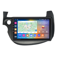 Штатна магнітола Lesko для Honda Fit II 2007-2014 екран 10" 4/64Gb CarPlay 4G Wi-Fi GPS Prime
