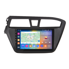 Штатна магнітола Lesko для Hyundai i20 II 2014-2018 екран 9" 2/32Gb CarPlay 4G Wi-Fi GPS Prime