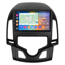 Штатна магнітола Lesko для Hyundai i30 I Рестайлінг 2010-2012 екран 9" 2/32Gb CarPlay 4G Wi-Fi GPS Prime