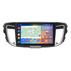 Штатна магнітола Lesko для Honda Accord IX Рестайлінг 2015-2019 екран 10" 4/64Gb CarPlay 4G Wi-Fi GPS Prime