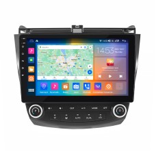 Штатна магнітола Lesko для Honda Accord VII Рестайлінг 2005-2008 екран 10" 4/64Gb CarPlay 4G Wi-Fi GPS Prime