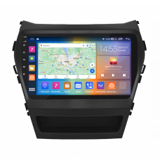 Штатна магнітола Lesko для Hyundai Santa Fe III 2012-2016 екран 9" 2/32Gb CarPlay 4G Wi-Fi GPS Prime