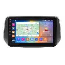 Штатна магнітола Lesko для Hyundai Santa Fe IV 2018-2021 екран 10" 2/32Gb CarPlay 4G Wi-Fi GPS Prime