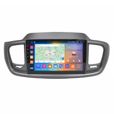 Штатна магнітола Lesko для Kia Sorento III Prime 2014-2017 екран 10" 4/64Gb CarPlay 4G Wi-Fi GPS Prime