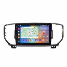 Штатная магнитола Lesko для Kia Sportage IV 2016-2018 экран 9" 4/64Gb CarPlay 4G Wi-Fi GPS Prime