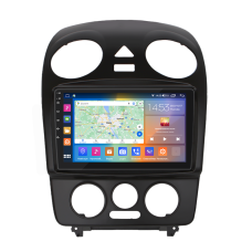 Штатная магнитола Lesko для Volkswagen Beetle I (A4) Рестайлинг 2005-2010 экран 9" 4/64Gb CarPlay 4G Wi-Fi GPS Prime