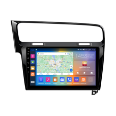 Штатная магнитола Lesko для Volkswagen Golf VII 2012-2017 экран 10" 4/64Gb CarPlay 4G Wi-Fi GPS Prime