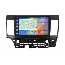 Штатная магнитола Lesko для Mitsubishi Lancer X 2007-2010 экран 10" 2/32Gb CarPlay 4G Wi-Fi GPS Prime