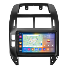 Штатная магнитола Lesko для Volkswagen Polo IV 2001-2005 экран 9" 4/64Gb CarPlay 4G Wi-Fi GPS Prime
